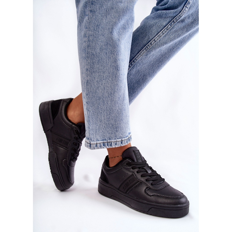 Memory Foam System Big Star alacsony sportcipő KK274258 fekete 2