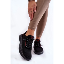 Női tornacipő Memory Foam System Big Star KK274345 Fekete 1