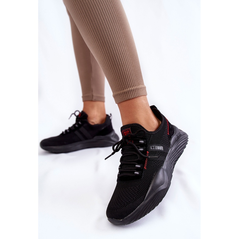 Női tornacipő Memory Foam System Big Star KK274345 Fekete 2