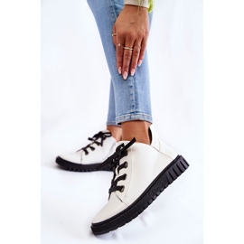 Eco-bőr cipő Sergio Leone PB210 fehér 2