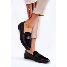 Női bőrcipők La.Fi 210018B-PUF Fekete 2