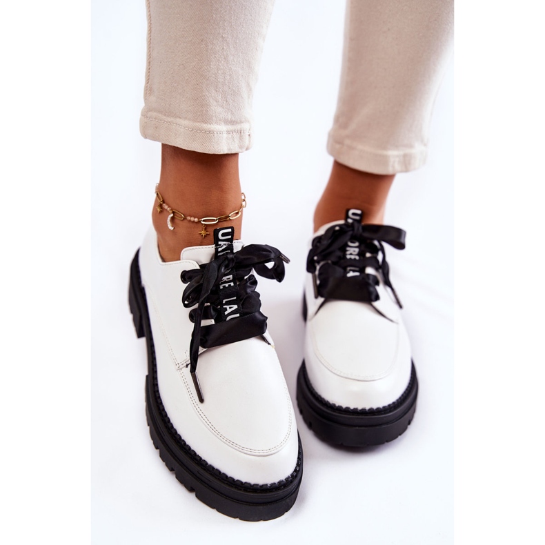 Női bőrcipő La.Fi 210004W-PU fehér 1