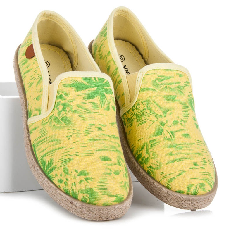 Vices Hawaii espadrillák sárga 1