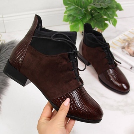 Kígyóbőrrel szigetelt csizma Filippo W PAW267B barna 1 Kígyóbőrrel szigetelt csizma Filippo W PAW267B barna 1