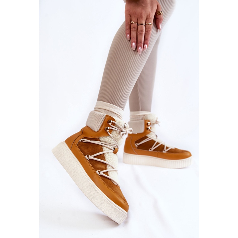 PL4 Női hócsizma La.Fi 280072Y-QN Camel barna 2