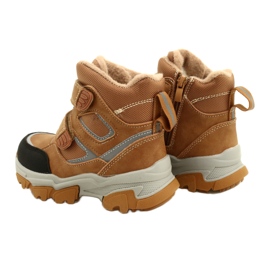 Boots Trappers tépőzáras Camel News 22DZ23-5251 bézs sárga 3