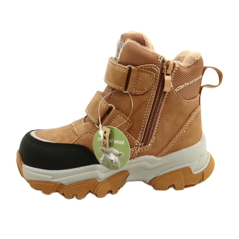 Boots Trappers tépőzáras Camel News 22DZ23-5251 bézs sárga 1
