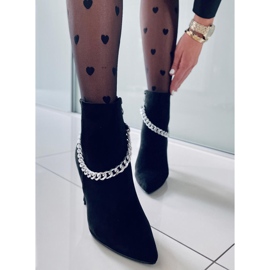 PA1 Vivica Fekete tűsarkú csizma 2