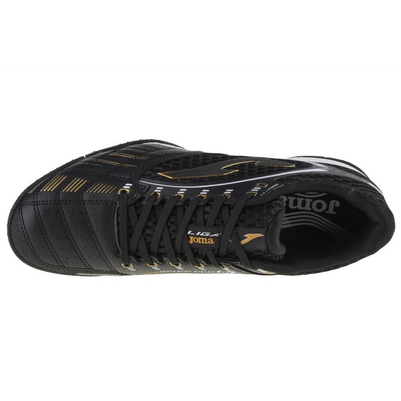 Joma Liga 2201 Tf M LIGS2201TF futballcipő fekete fekete 1