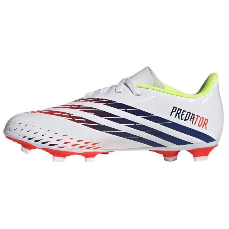 Adidas Predator Edge.4 FxG GW0968 focicipő fehér fehér 1 Adidas Predator Edge.4 FxG GW0968 focicipő fehér fehér 1