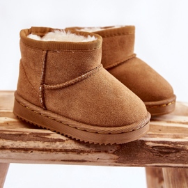 Gyermek meleg hócsizma Camel Gooby barna 1