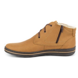 Polbut 339 piros cipő férfiaknak barna narancssárga 1