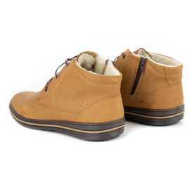 Polbut 339 piros cipő férfiaknak barna narancssárga 4