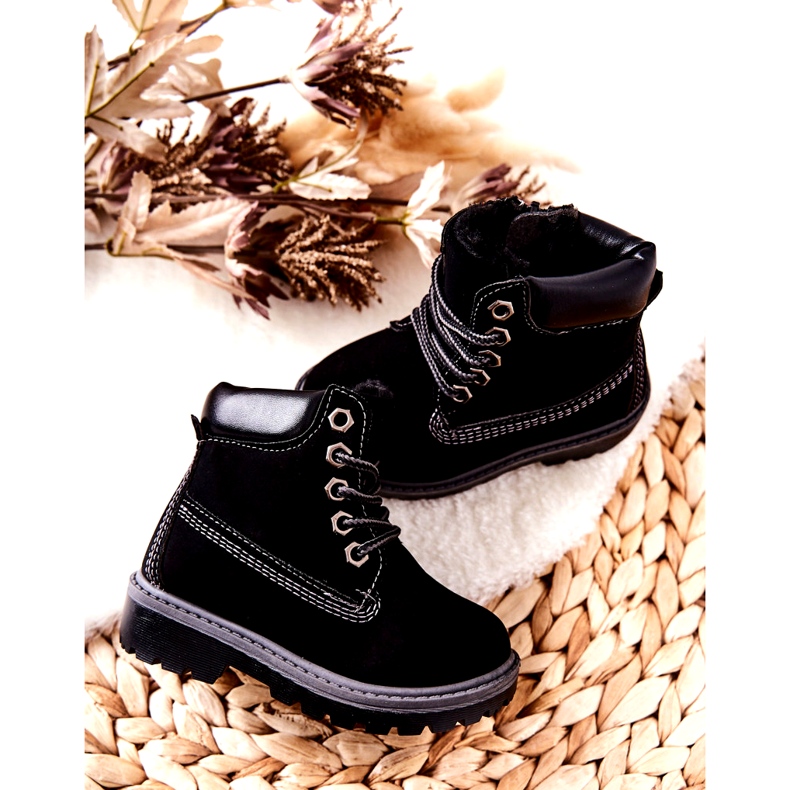 PA1 Gyerek Trappers csizma Fekete Milos H-50A / C 2