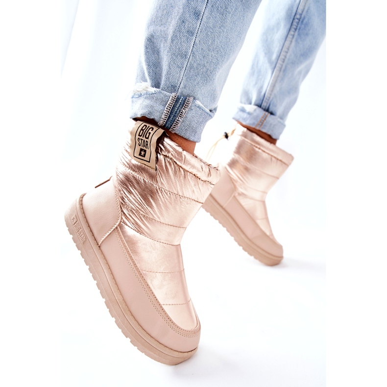 Női hócsizma Big Star II274121 Bézs 4