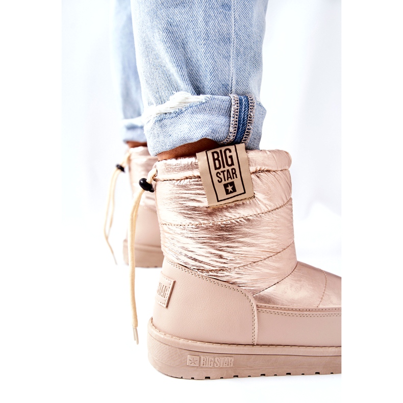 Női hócsizma Big Star II274121 Bézs 3 Női hócsizma Big Star II274121 Bézs 3