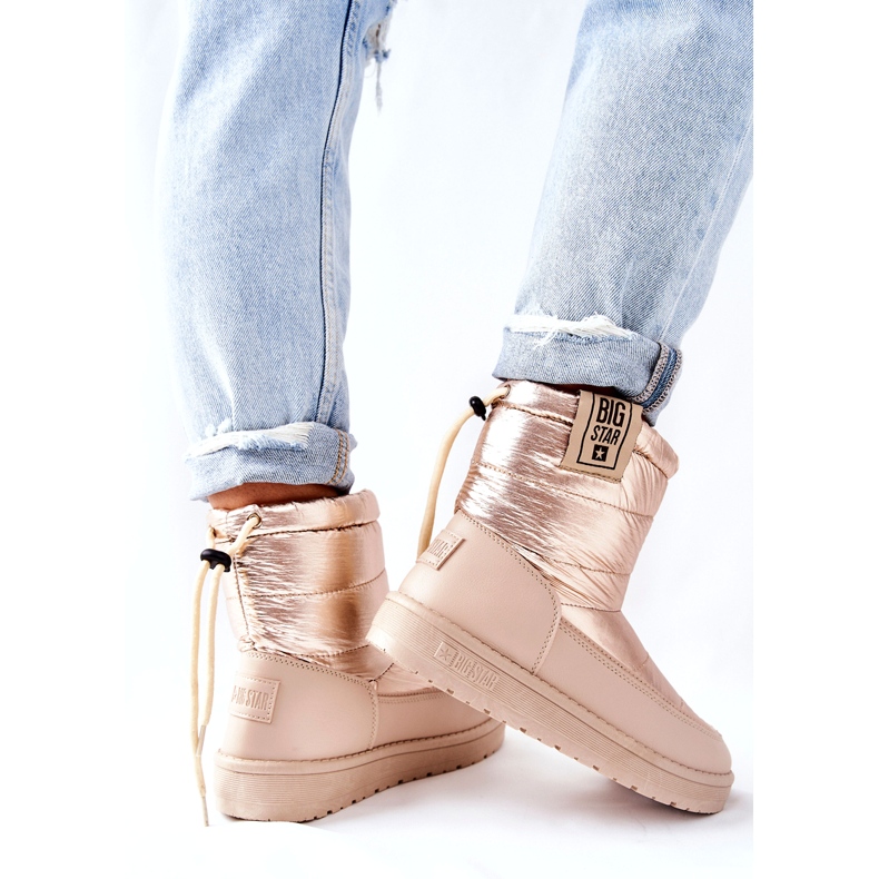 Női hócsizma Big Star II274121 Bézs 2 Női hócsizma Big Star II274121 Bézs 2