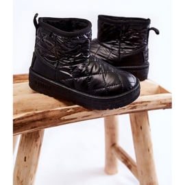 Gyermek fekete meleg hócsizma Big Star KK374242 2