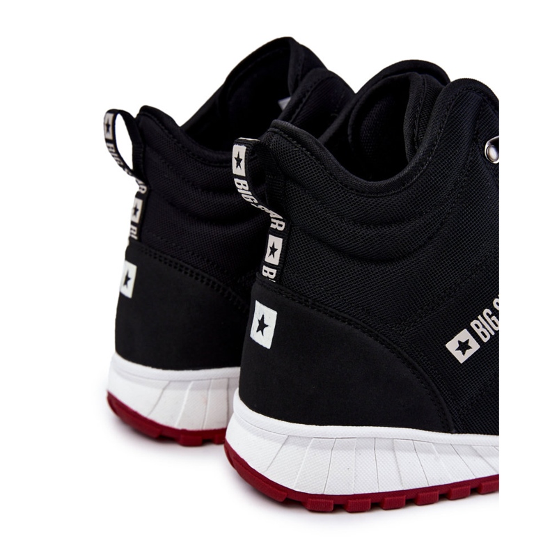 Férfi túracipő Memory Foam Big Star KK174112 fekete 2