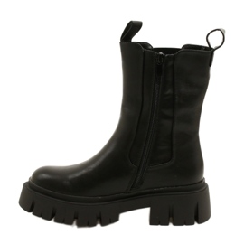 Női szőrme szigetelt munkavállalók Evento 22BT35-5040 fekete 1