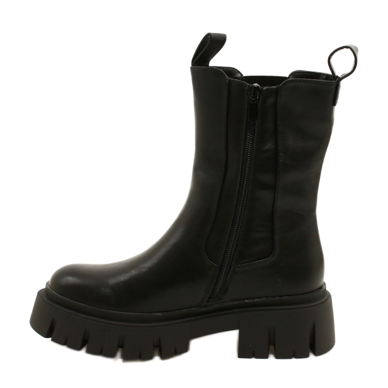 Női szőrme szigetelt munkavállalók Evento 22BT35-5040 fekete 1