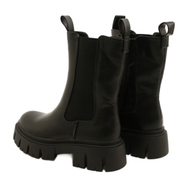 Női szőrme szigetelt munkavállalók Evento 22BT35-5040 fekete 3