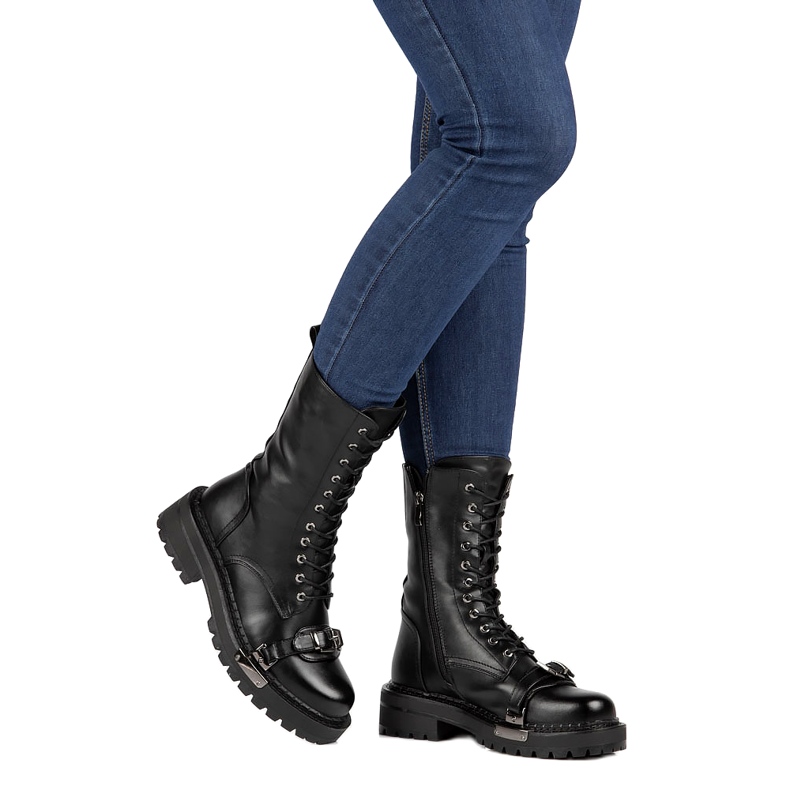 Filippo női fekete csizma A női szőrme szigetelt 4 Filippo női fekete csizma A női szőrme szigetelt 4