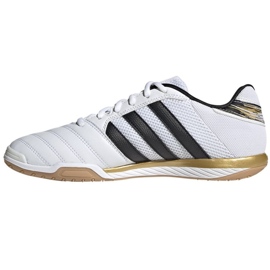 Adidas Top Sala M HR0147 futballcipő fehér fehér 1