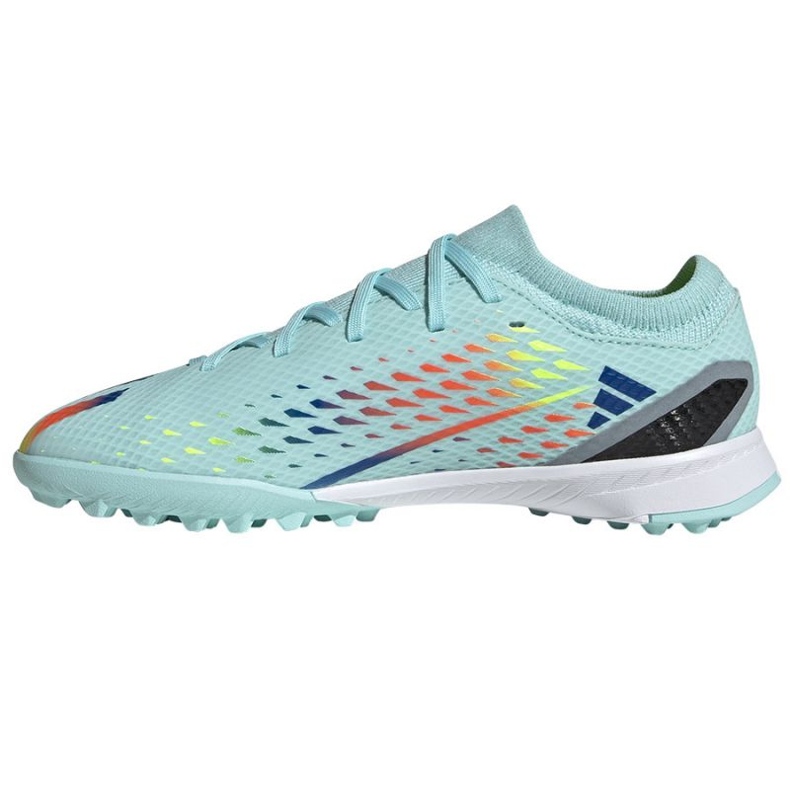 Adidas X Speedportal.3 Tf Jr GW8490 futballcipő kék kék 1 Adidas X Speedportal.3 Tf Jr GW8490 futballcipő kék kék 1