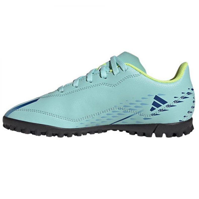 Adidas X Speedportal.4 Tf Jr GW8510 futballcipő kék kék 1 Adidas X Speedportal.4 Tf Jr GW8510 futballcipő kék kék 1