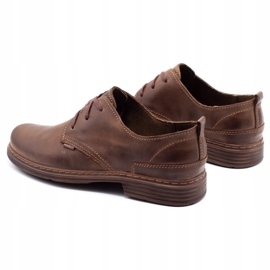 Polbut Férfi bőr cipő 191k barna 2