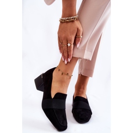 Divatos Velúr szivattyúk La.Fi 230033B-SU Fekete 1