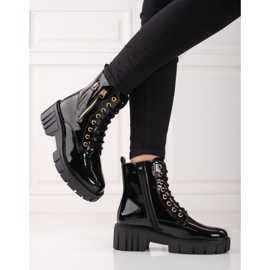 Goodin Divatos csapdázók dekoratív cipzárral fekete 2