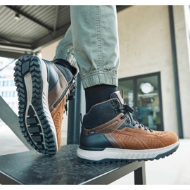 Barna férfi cipő Rieker U0161-42 1