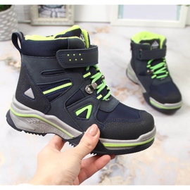 News Báránygyapjú sötétkék színű fiúcipők Hírek fekete zöld 1