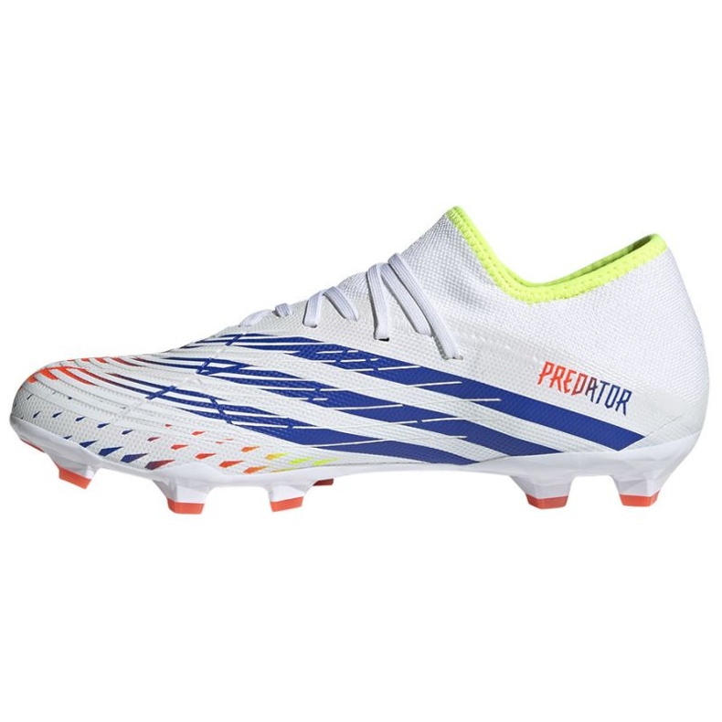 Adidas Predator Edge.3 L Fg M GW0995 futballcipő fehér fehér 1
