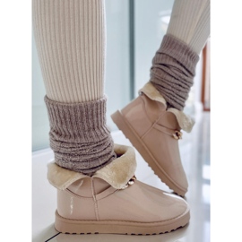 BM Lakkozott emusok Ollie Beige bézs 2