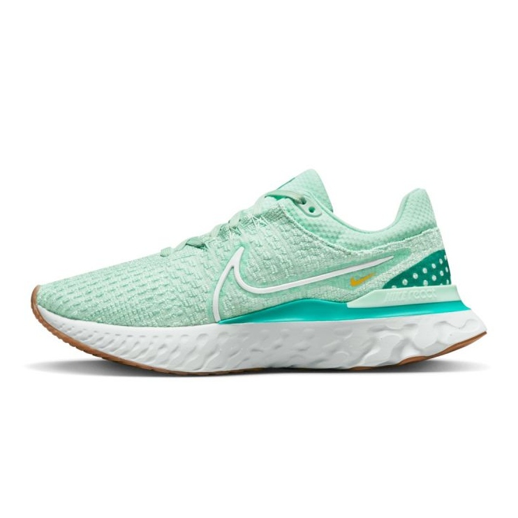 Nike React Infinity Run Flyknit 3 DD3024-301 cipő zöld 1
