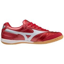 Mizuno Morelia Sala Elite Q1GA221060 futballcipőben piros narancs és vörös 1
