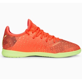 Puma Future Z 4.4 It Jr 107018 03 futballcipő narancssárga narancs és vörös 1