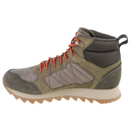 Merrell Alpine Sneaker Mid Plr Wp 2 J004291 cipő zöld 1