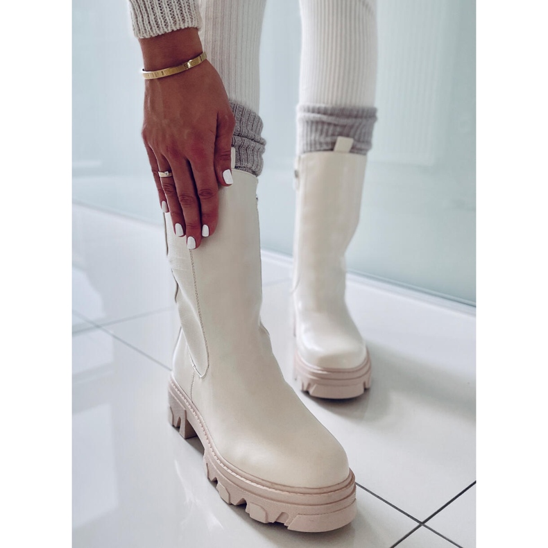 BM High Chelsea csizma Parade Beige bézs 2