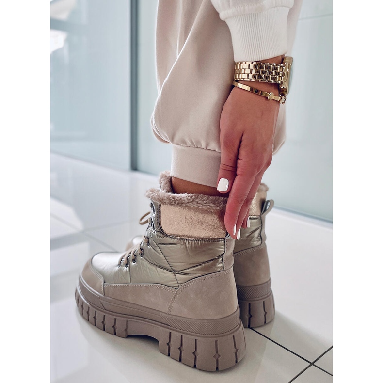 BM Női Renn Khaki hócsizma 2