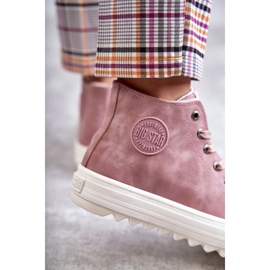 Női cipők Big Star High Warm Pink EE274113 rózsaszín 1