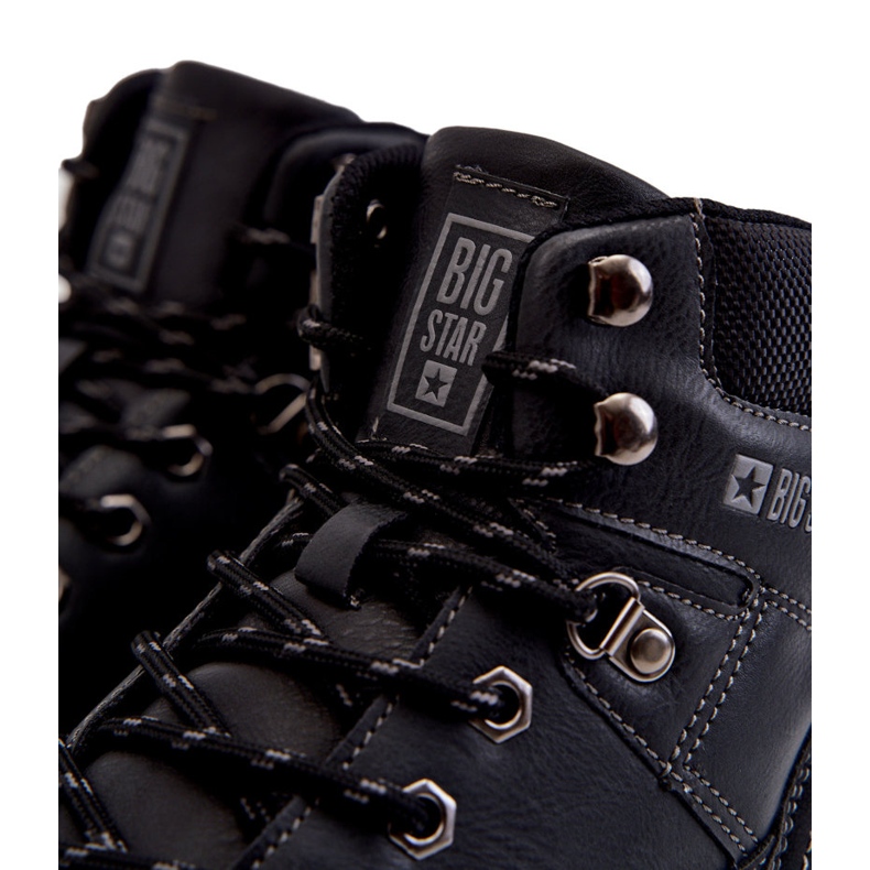 Férfi csizma Memory Foam Big Star KK174120 fekete 1