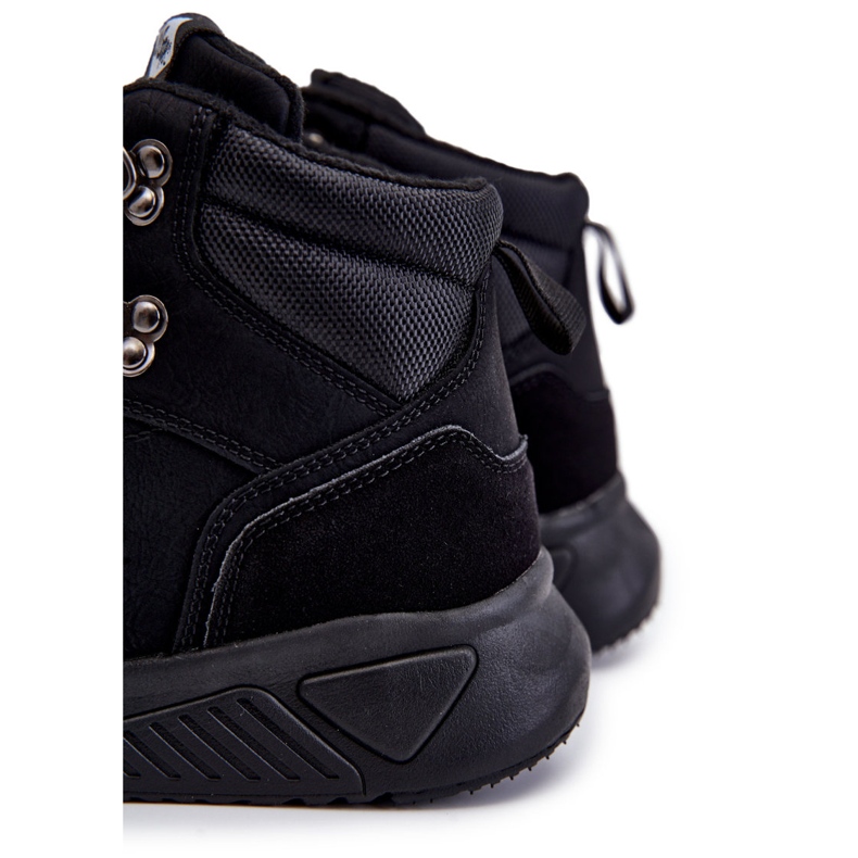 Férfi csizma túra meleg csizma Lee Cooper LCJ-22-31-1457 fekete 1