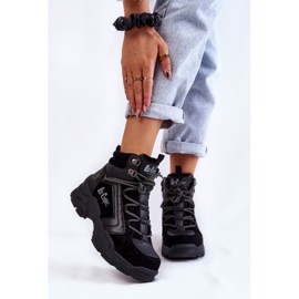 Női túracipő Trappers Lee Cooper LCJ-22-31-1441 fekete 1