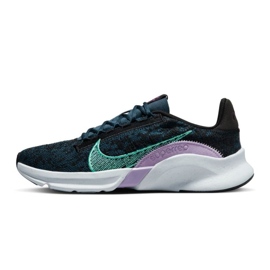 Nike SuperRep Go 3 Flyknit Next Nature cipő DH3393-002 kék 1 Nike SuperRep Go 3 Flyknit Next Nature cipő DH3393-002 kék 1