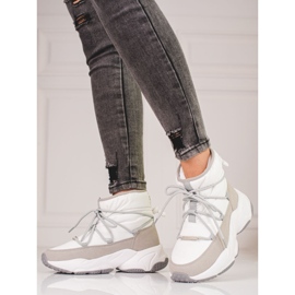 Női fehér hócsizma Big Star KK274272 bézs 1