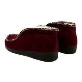 Meleg papucs Filc Adanex 17013 Burgundy sokszínű 3